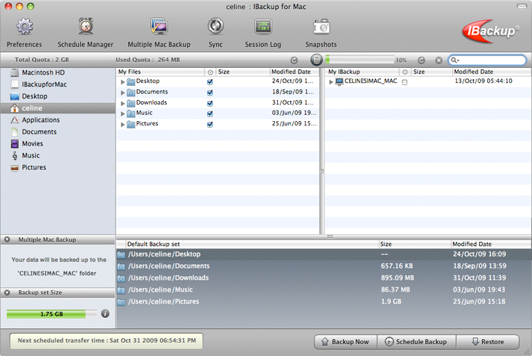 IBackup for Mac